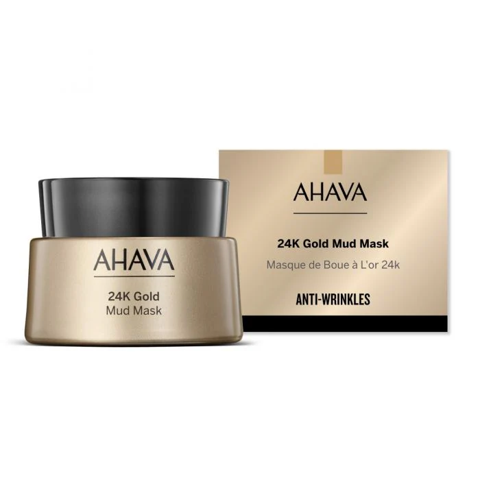 AHAVA 24K Gold Mineral Mud Mask 50ml - Image 2
