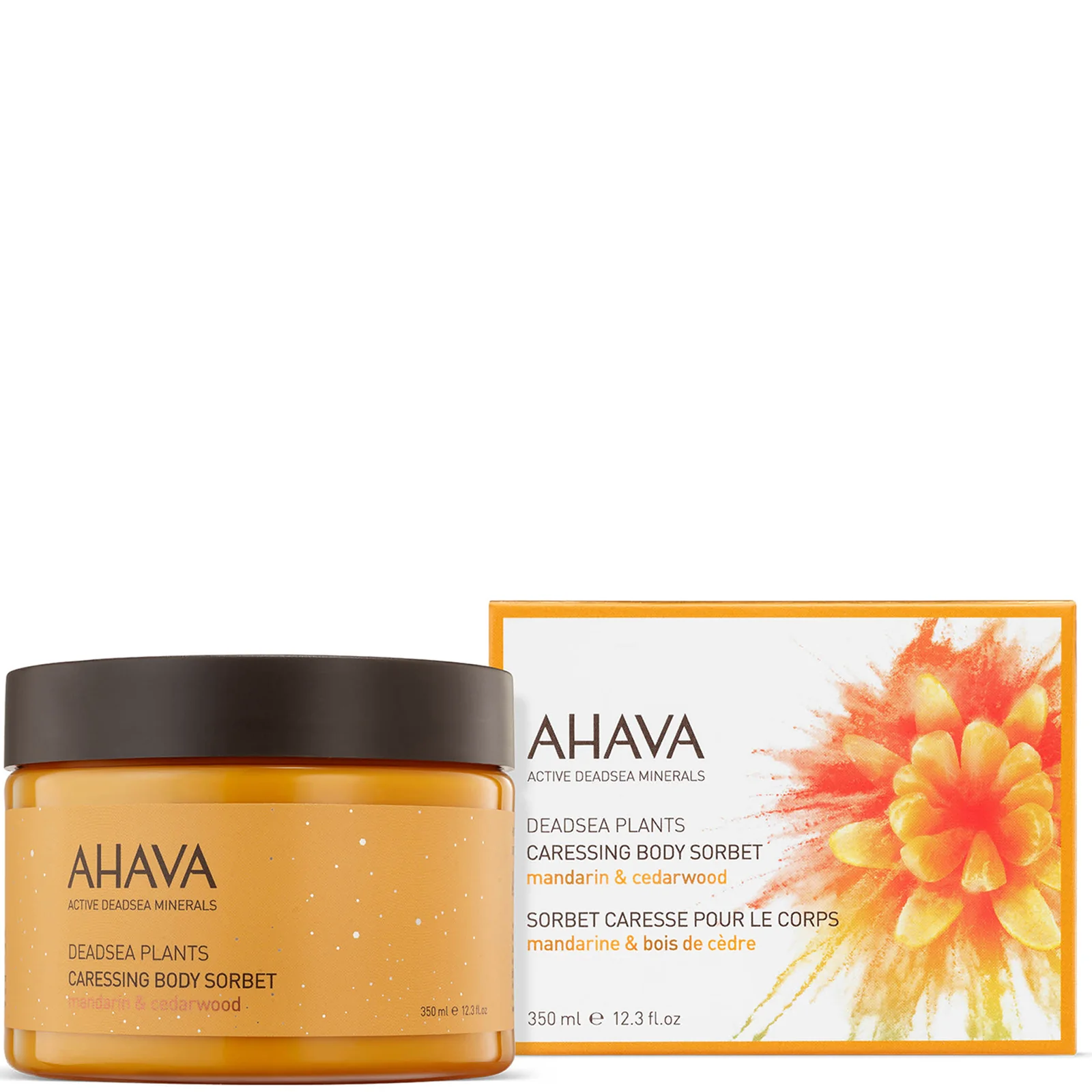 AHAVA Caressing Body Sorbet Mandarin and Cedarwood 350ml - Image 2
