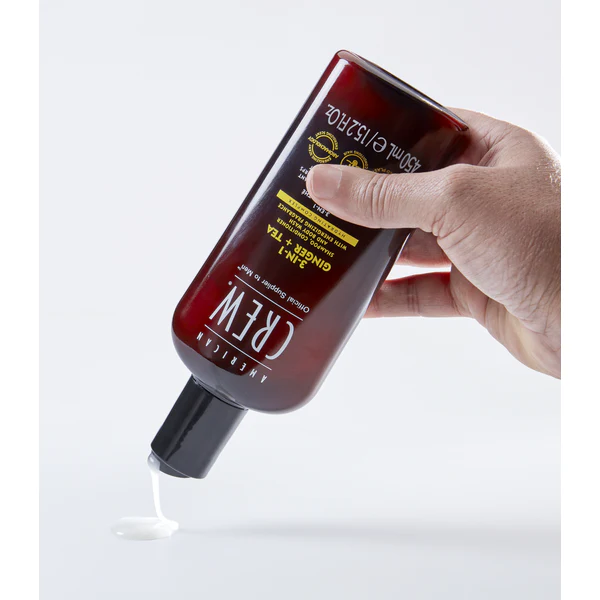 American Crew 3-In-1 Energizing Ginger + Tea 450ml - Image 6