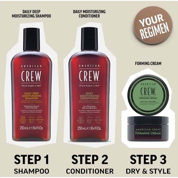 American Crew Light Hold Texture Lotion 250ml - Image 4