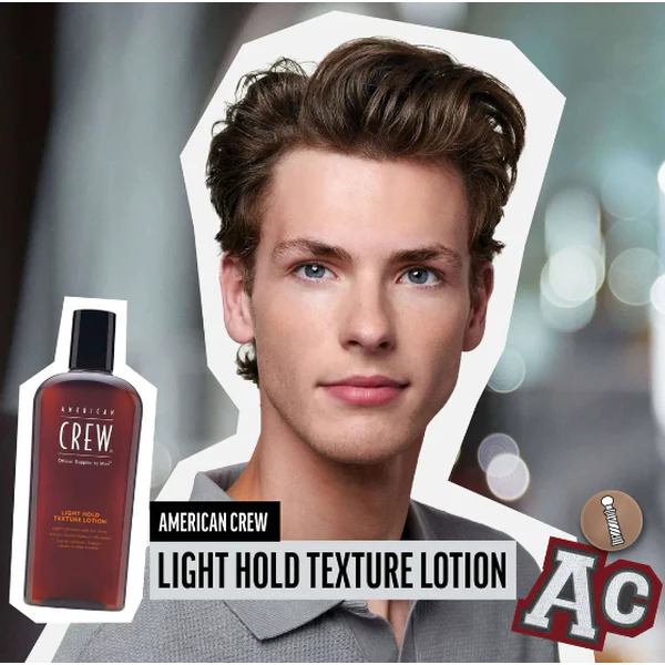 American Crew Light Hold Texture Lotion 250ml - Image 5