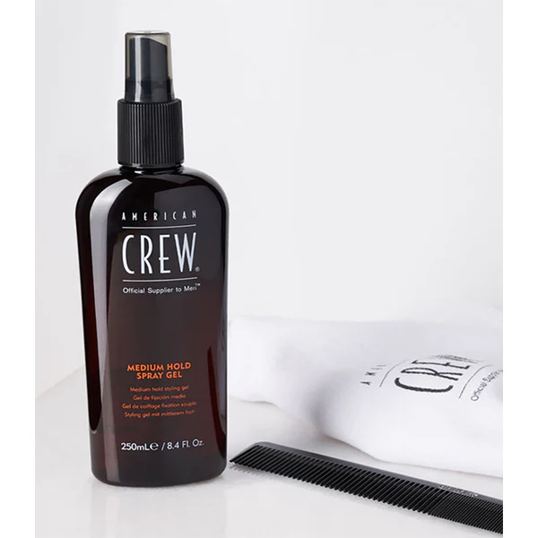 American Crew Medium Hold Spray Gel 250ml - Image 2