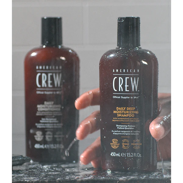 American Crew Daily Deep Moisturising Shampoo 250ml - Image 4
