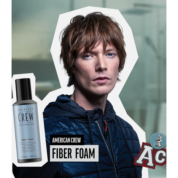 American Crew Fiber Foam 200ml - Image 2