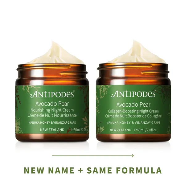 Antipodes Avocado Pear Collagen-Boosting Night Cream 60ml - Image 3
