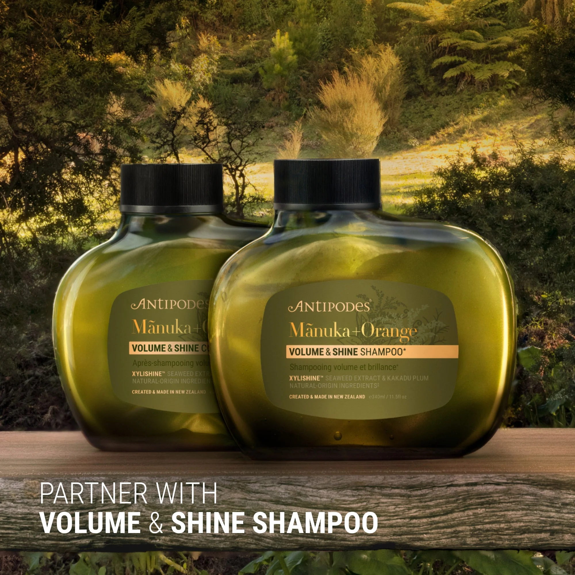 Antipodes Manuka + Orange Volume & Shine Conditioner 340ml - Image 2