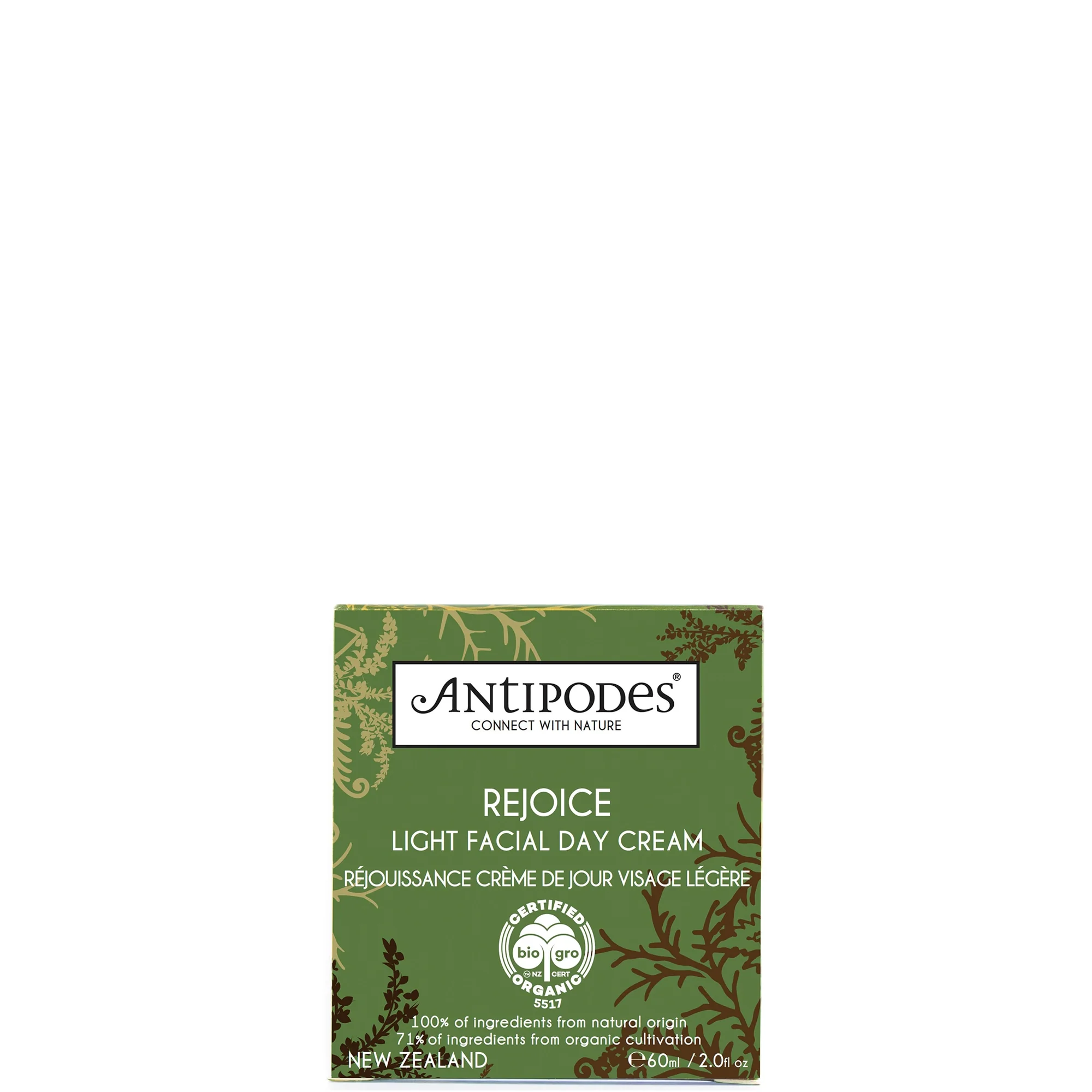 Antipodes Rejoice Light Facial Day Cream 60ml - Image 3