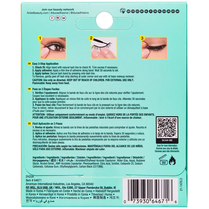 Ardell Duo Clear Active Adhesive 4.6g - Image 3