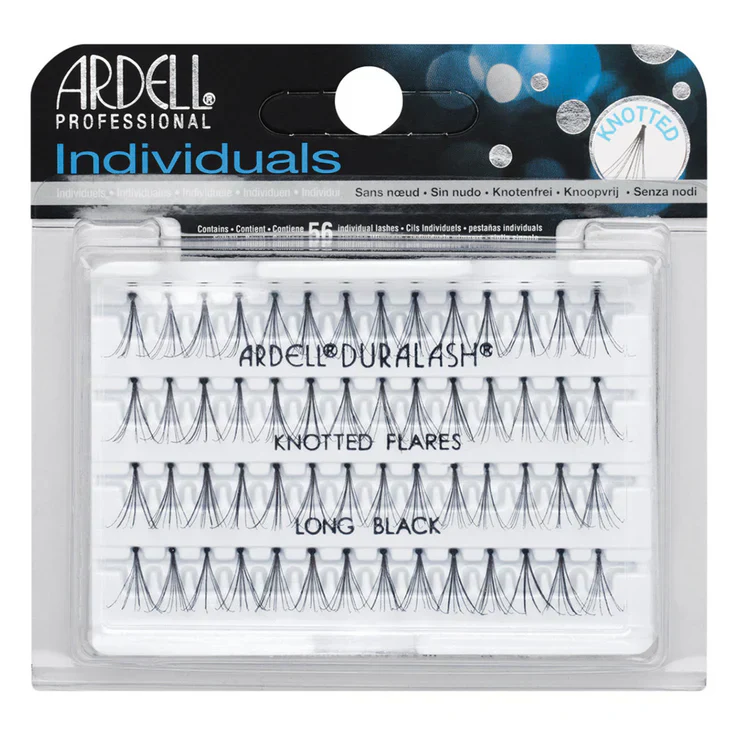 Ardell Duralash Individual Flare Knotted - Long Black