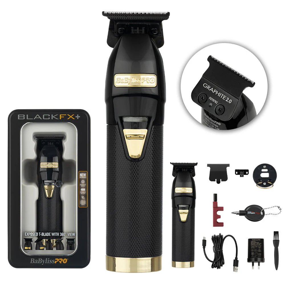 BaBylissPRO FX+ Outliner Trimmer - Black - Image 4