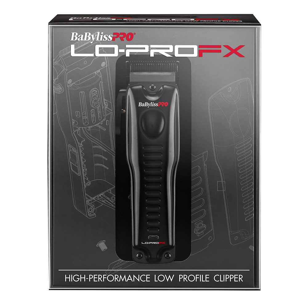 BaBylissPRO Lo-ProFX  Clipper - Black Cord/Cordless - Image 5