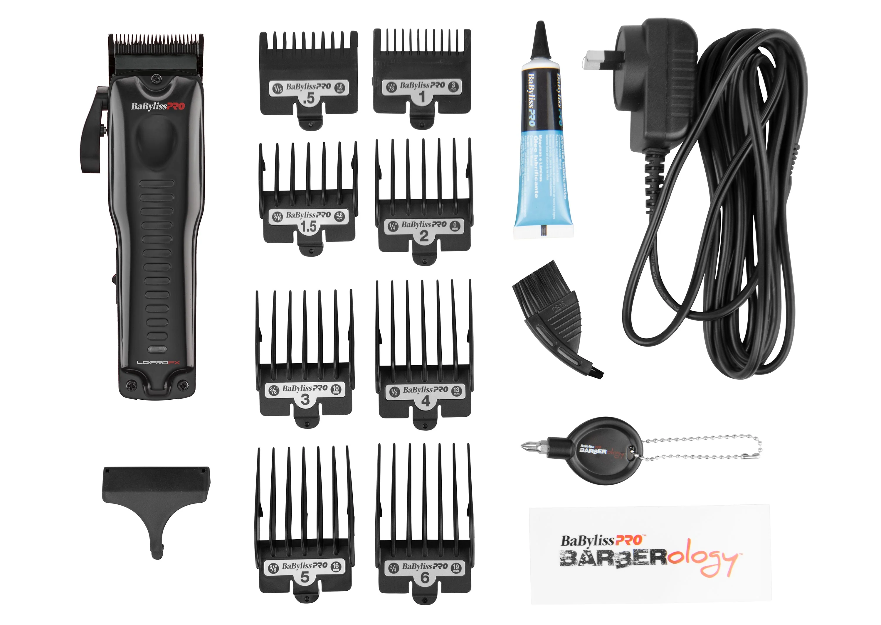 BaBylissPRO Lo-ProFX  Clipper - Black Cord/Cordless - Image 8