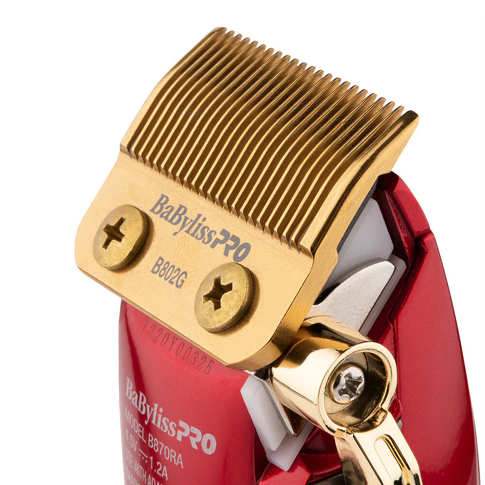 BaBylissPRO Red FX Lithium Clipper - Red Cord/Cordless - Image 2