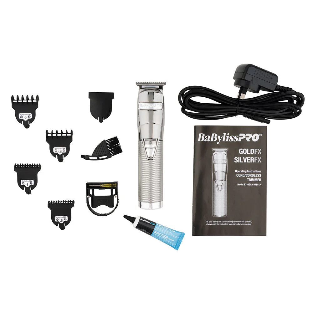BaBylissPRO Silver FX Trimmer Cord/Cordless - Image 3