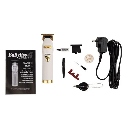 BaBylissPRO White FX Skeleton Outliner Lithium Trimmer - Image 4
