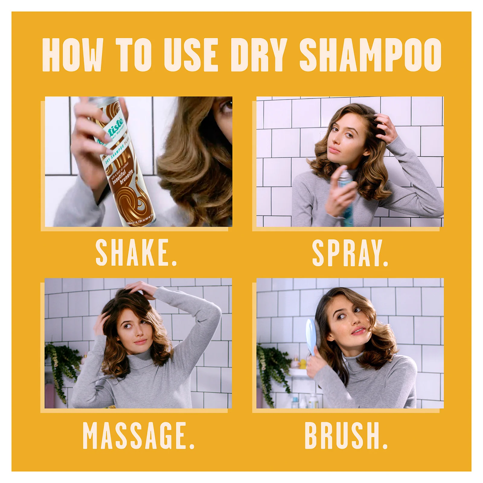 Batiste Brunette Dry Shampoo 350ml - Image 3