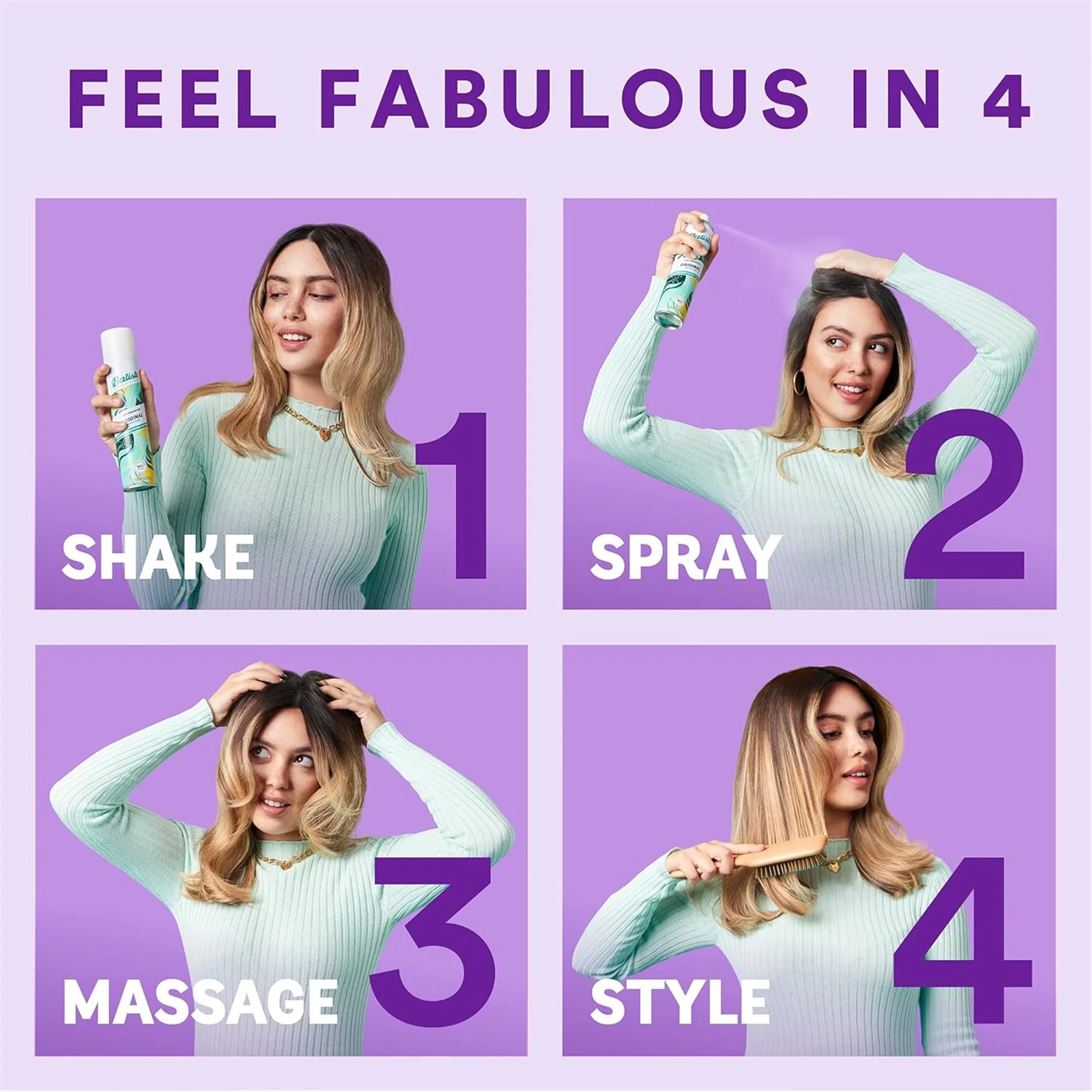 Batiste De-Frizz Dry Shampoo 200ml - Image 3