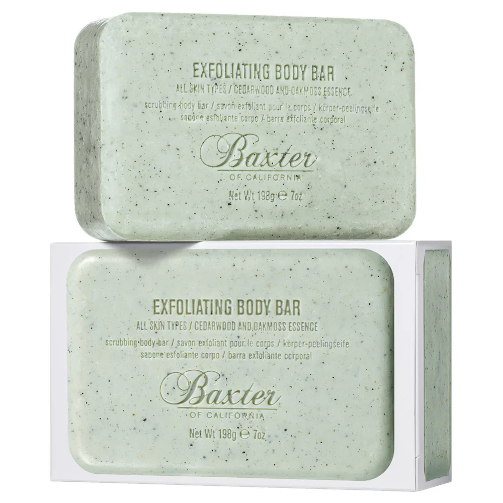 Baxter Of California Exfoliating Body Bar Cedarwood & Oakmoss 198g - Image 2