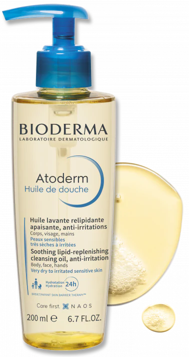 Bioderma Atoderm Cleansing Oil Very Dry to Irritated Skin 200ml - Image 2