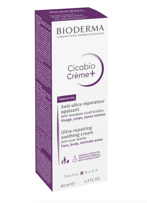 Bioderma Cicabio Crème+ Ultra Repairing Soothing Cream 40ml - Image 3