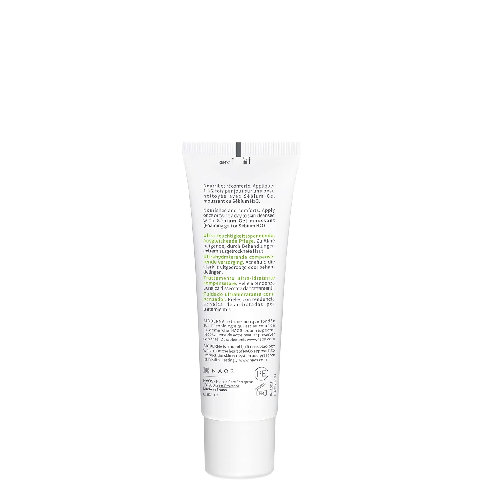 Bioderma Sebium Hydra Moisturising Compensating Cream 40ml - Image 3
