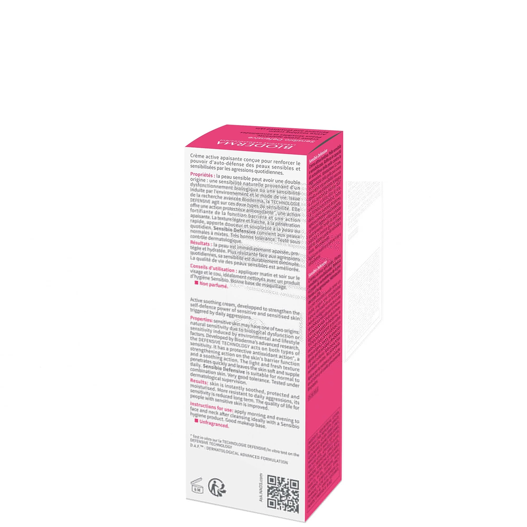 Bioderma Sensibio Defensive Active Soothing Cream 40ml - Image 3