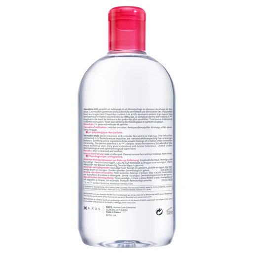 Bioderma Sensibio H2O Cleansing Micellar Water for Sensitive Skin 500ml - Image 2