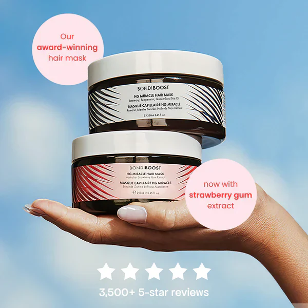 Bondi Boost Strawberry Gum HG Miracle Hair Mask 250ml - Image 7