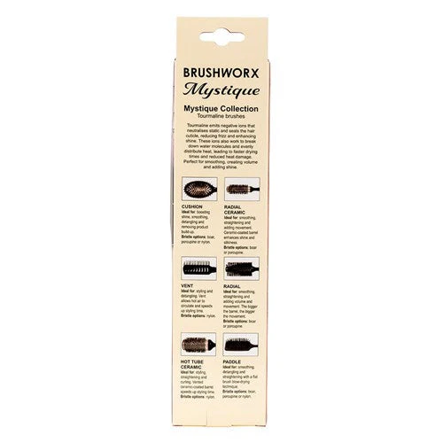 Brushworx Mystique Tourmaline Boar Radial - Large 60mm - Image 3
