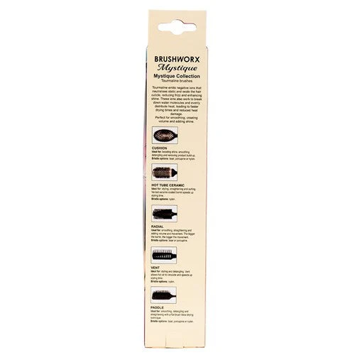 Brushworx Mystique Tourmaline Boar Radial - Small 45mm - Image 2