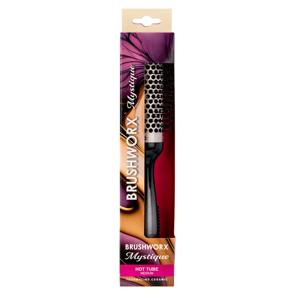Brushworx Mystique Tourmaline Radial Hot Tube - Medium 55mm - Image 3
