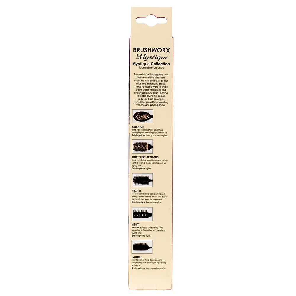 Brushworx Mystique Tourmaline Radial Hot Tube - XSmall 30mm - Image 2