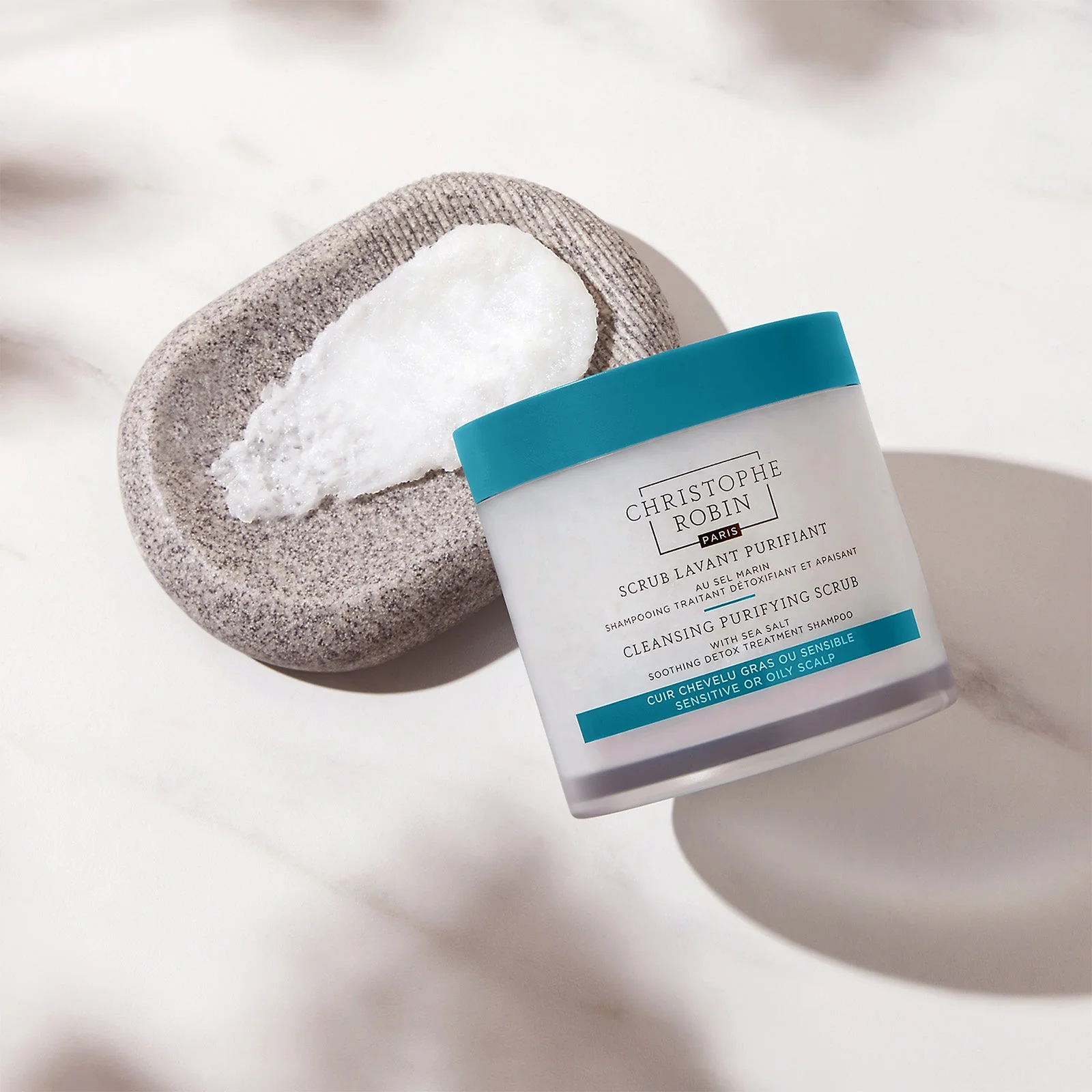 Christophe Robin Cleansing Purifying Scrub with Sea Salt 250ml - Image 2