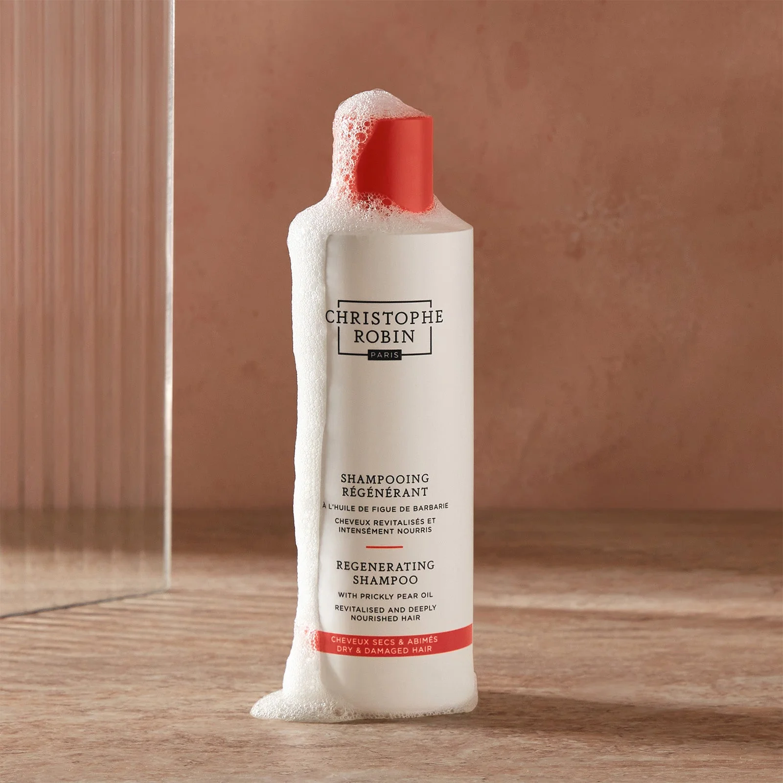 Christophe Robin Regenerating Shampoo with Prickly Pear Oil 250ml - Image 2
