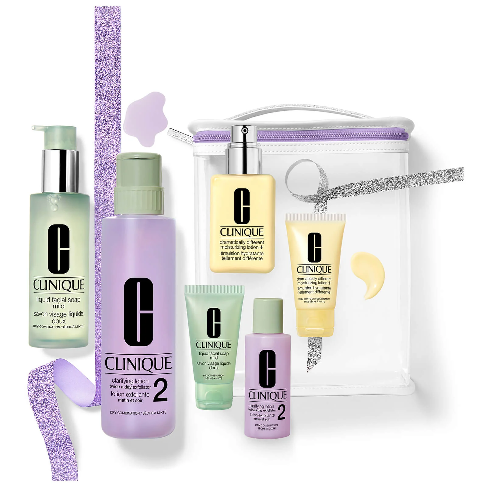 Clinique Great Skin Anywhere Dramatically Different Moisturising Lotion Set - Image 2