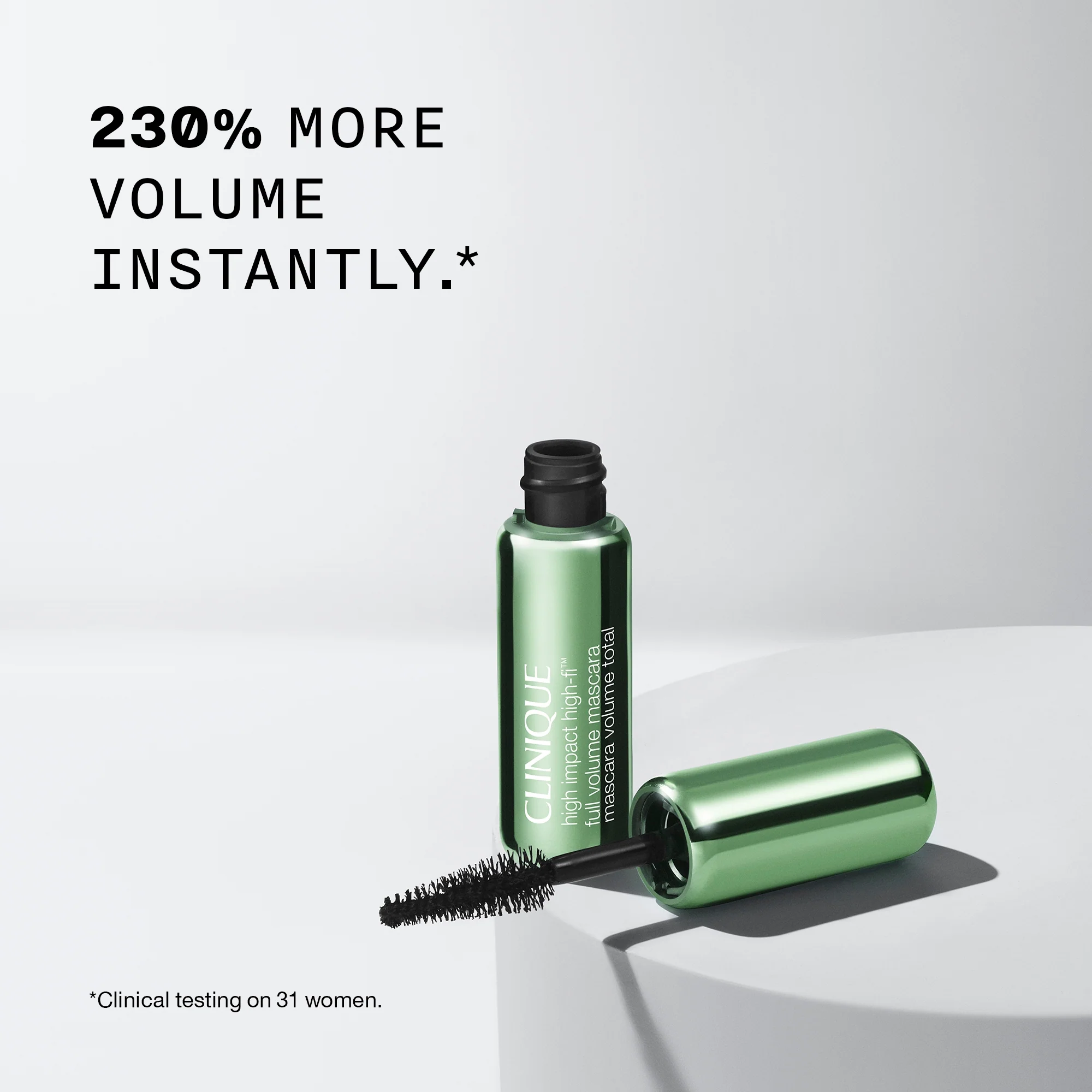 Clinique High Impact High-Fi Full Volume Mascara Travel Size - Black 5ml - Image 3