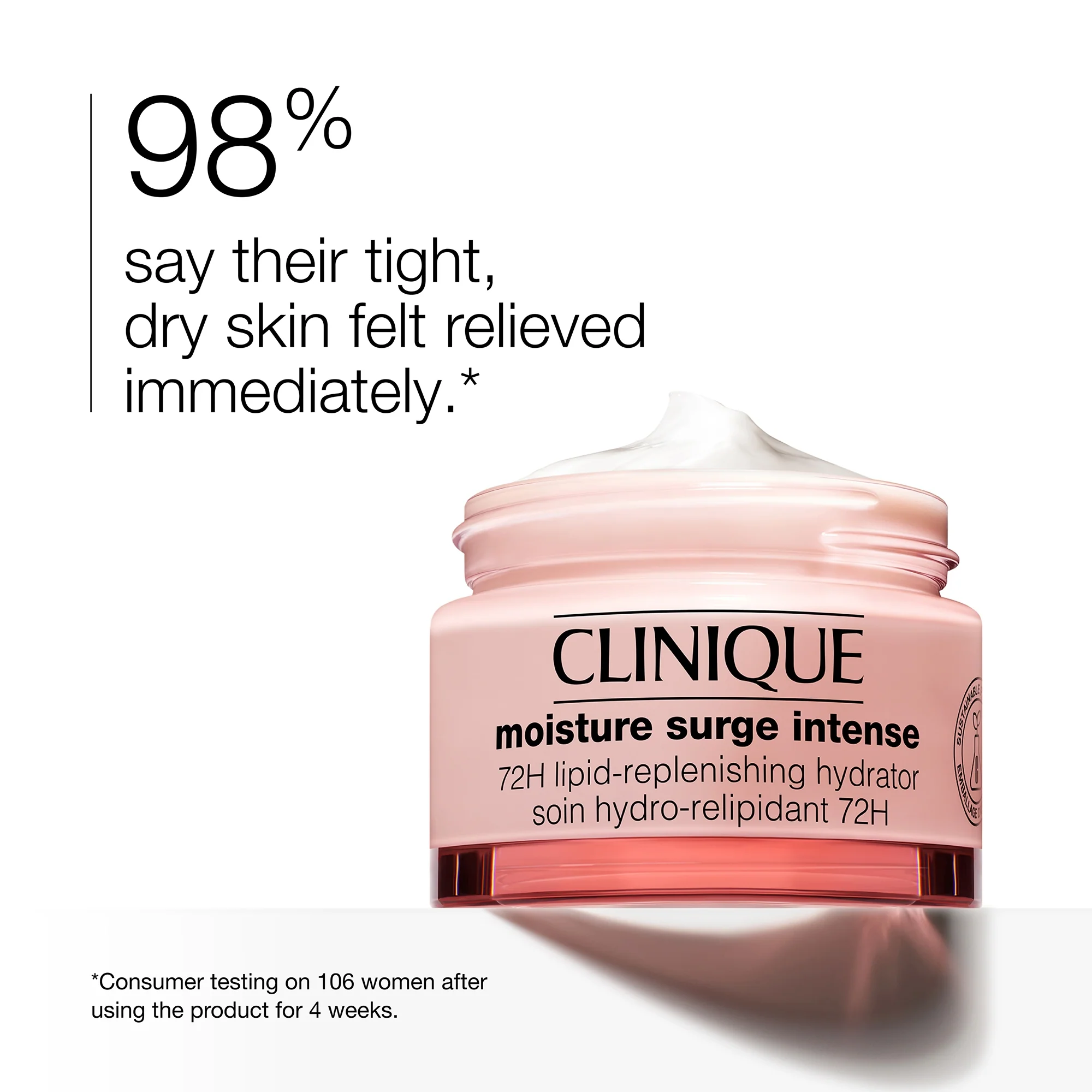 Clinique Moisture Surge Intense 72HR Cream 50ml - Image 2