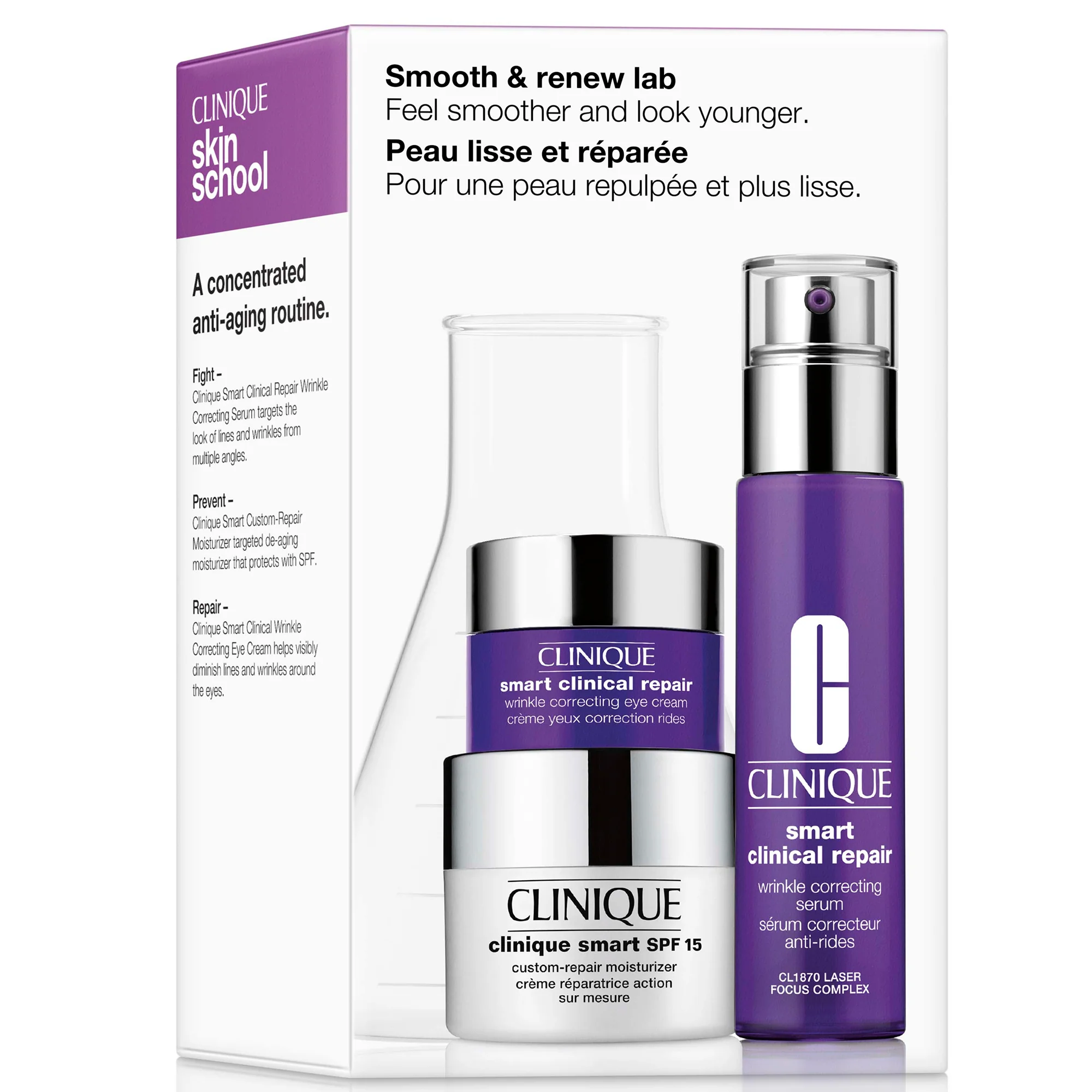 Clinique Smooth and Renew Lab Set - Image 2