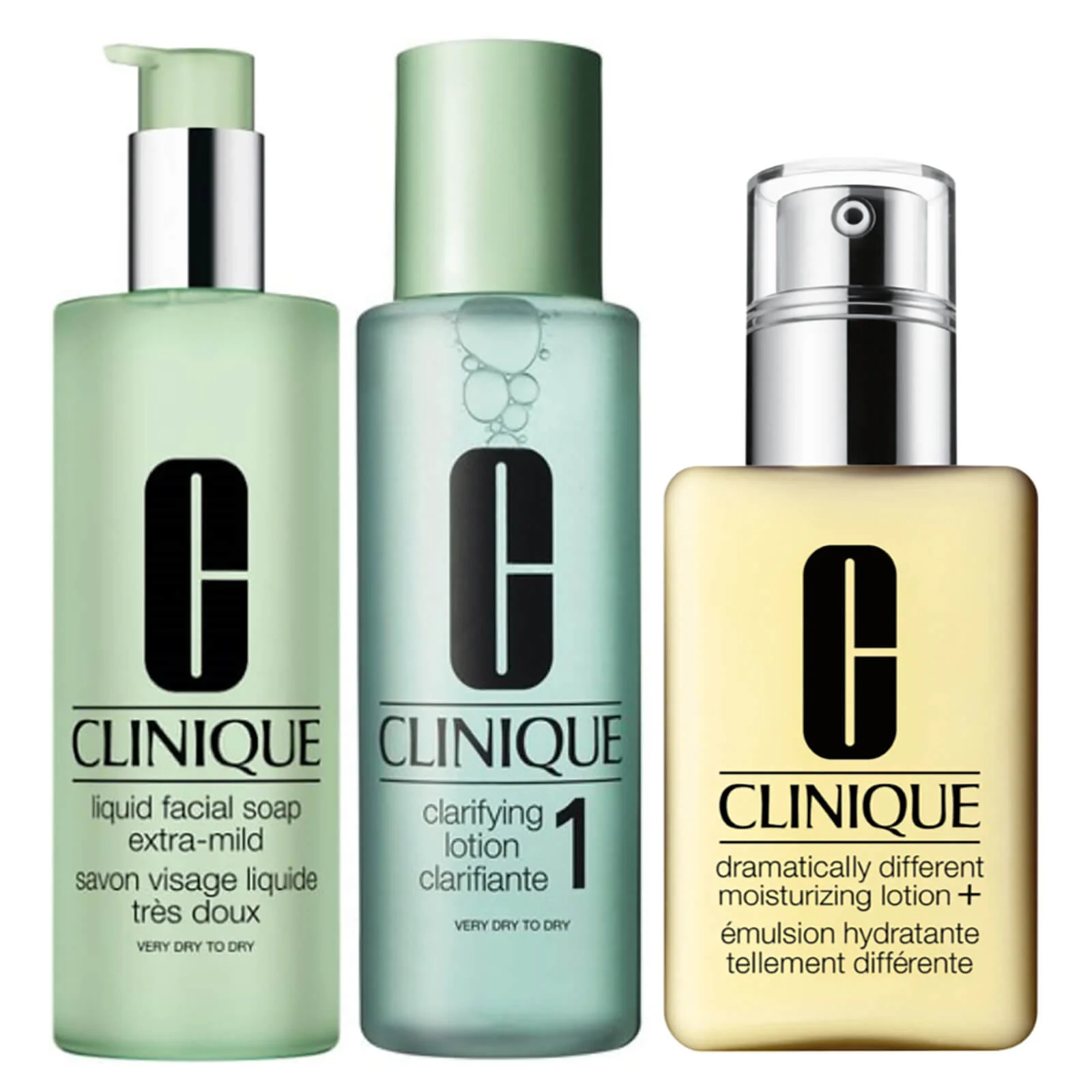 Clinique Very Dry to Dry Skin Regime