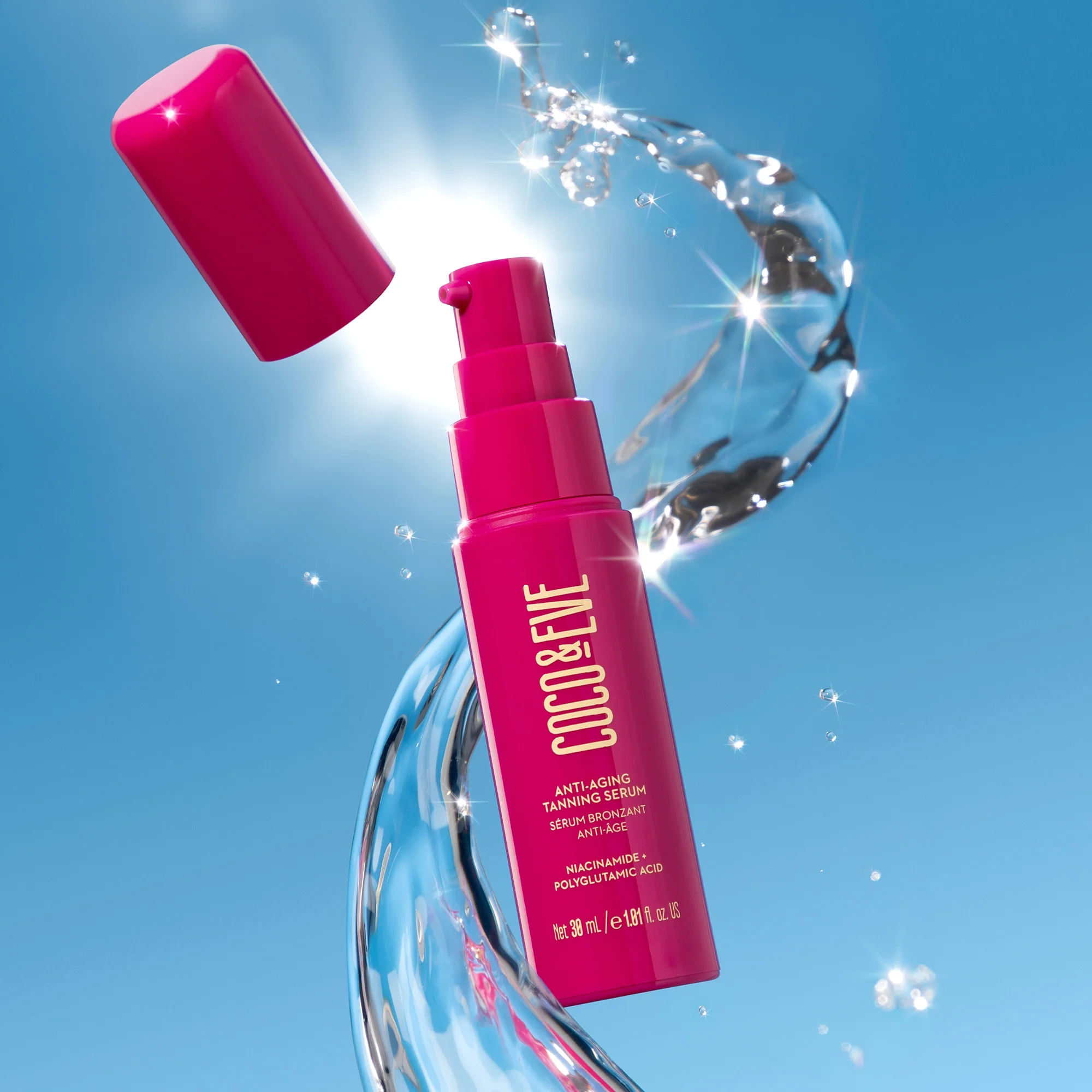 Coco & Eve Anti-Ageing Tanning Serum 30ml - Image 4