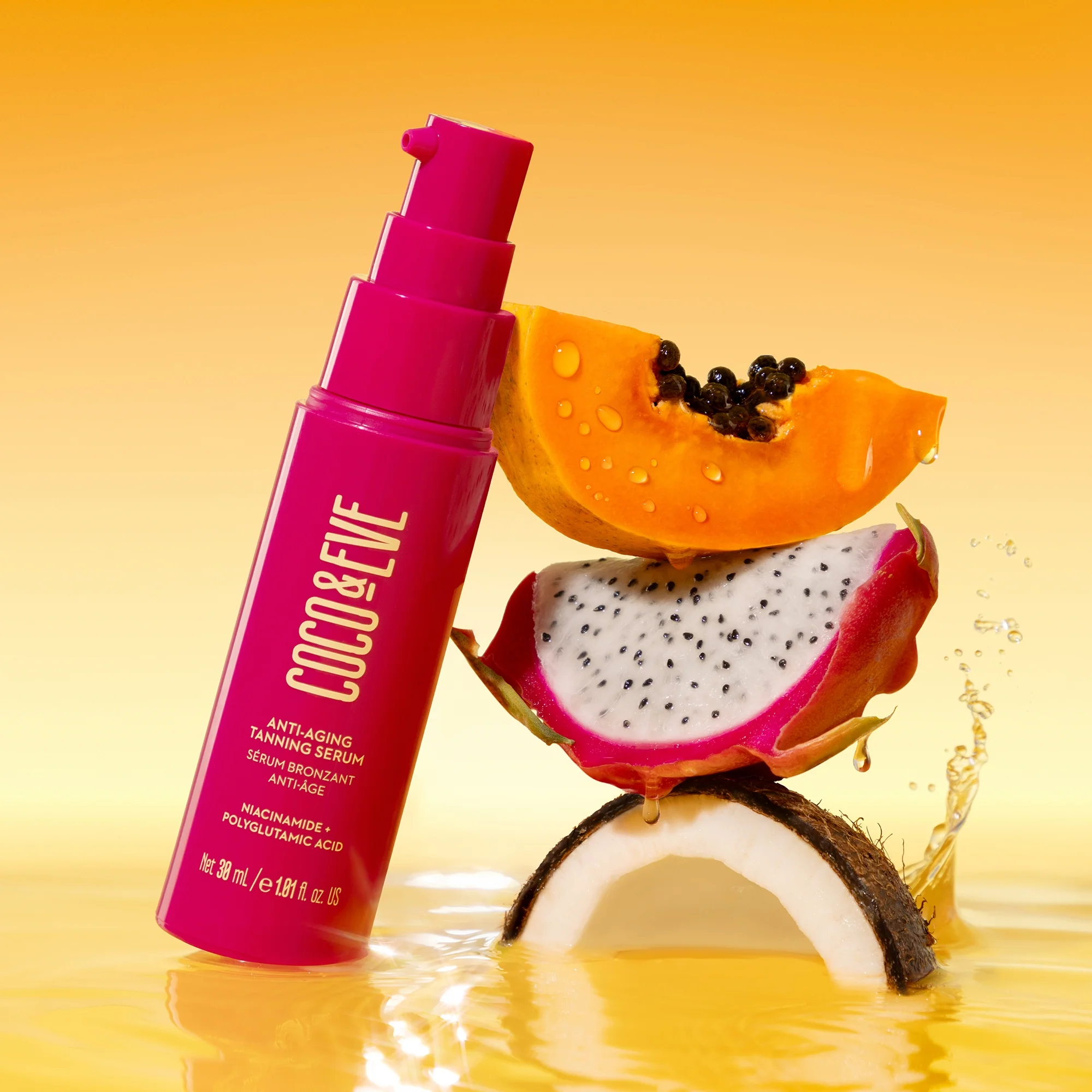 Coco & Eve Anti-Ageing Tanning Serum 30ml - Image 5