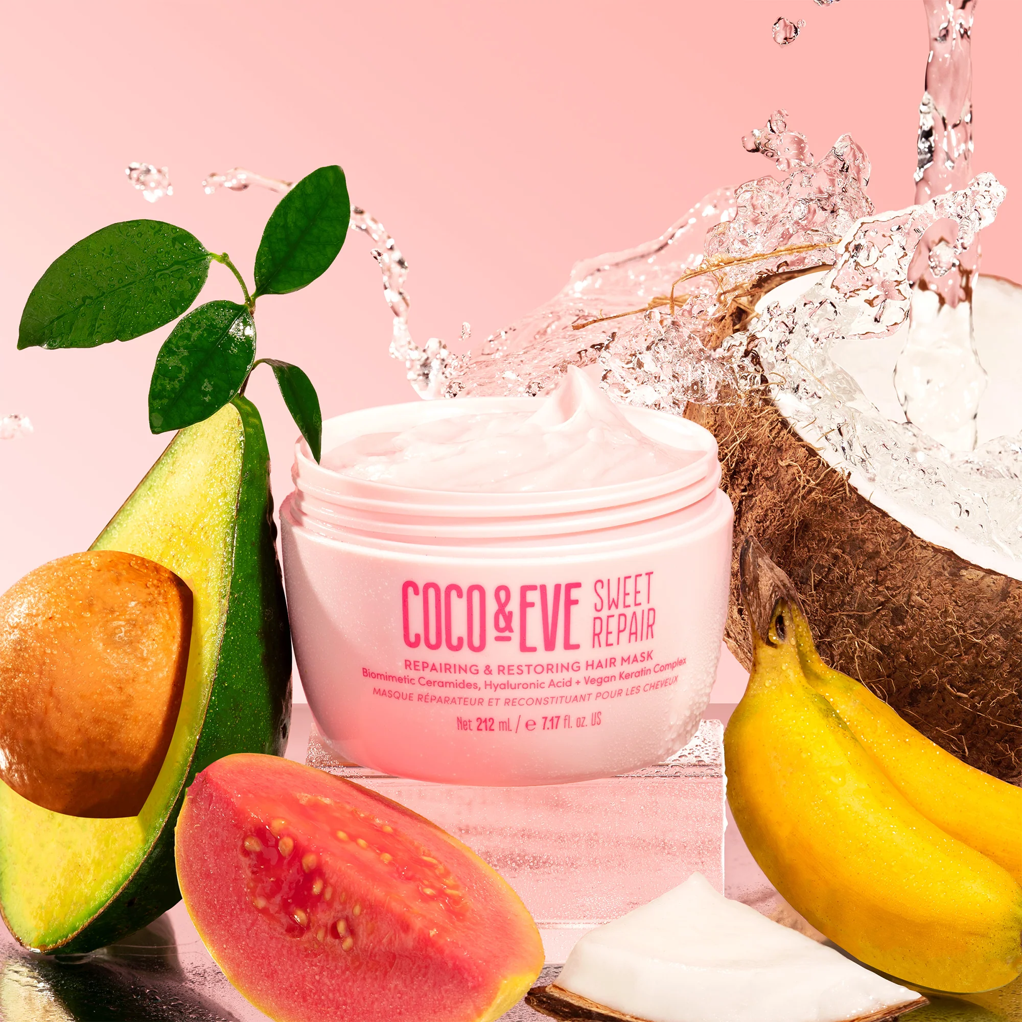Coco & Eve Sweet Repair Repairing and Restoring Hair Mask 212ml - Image 2