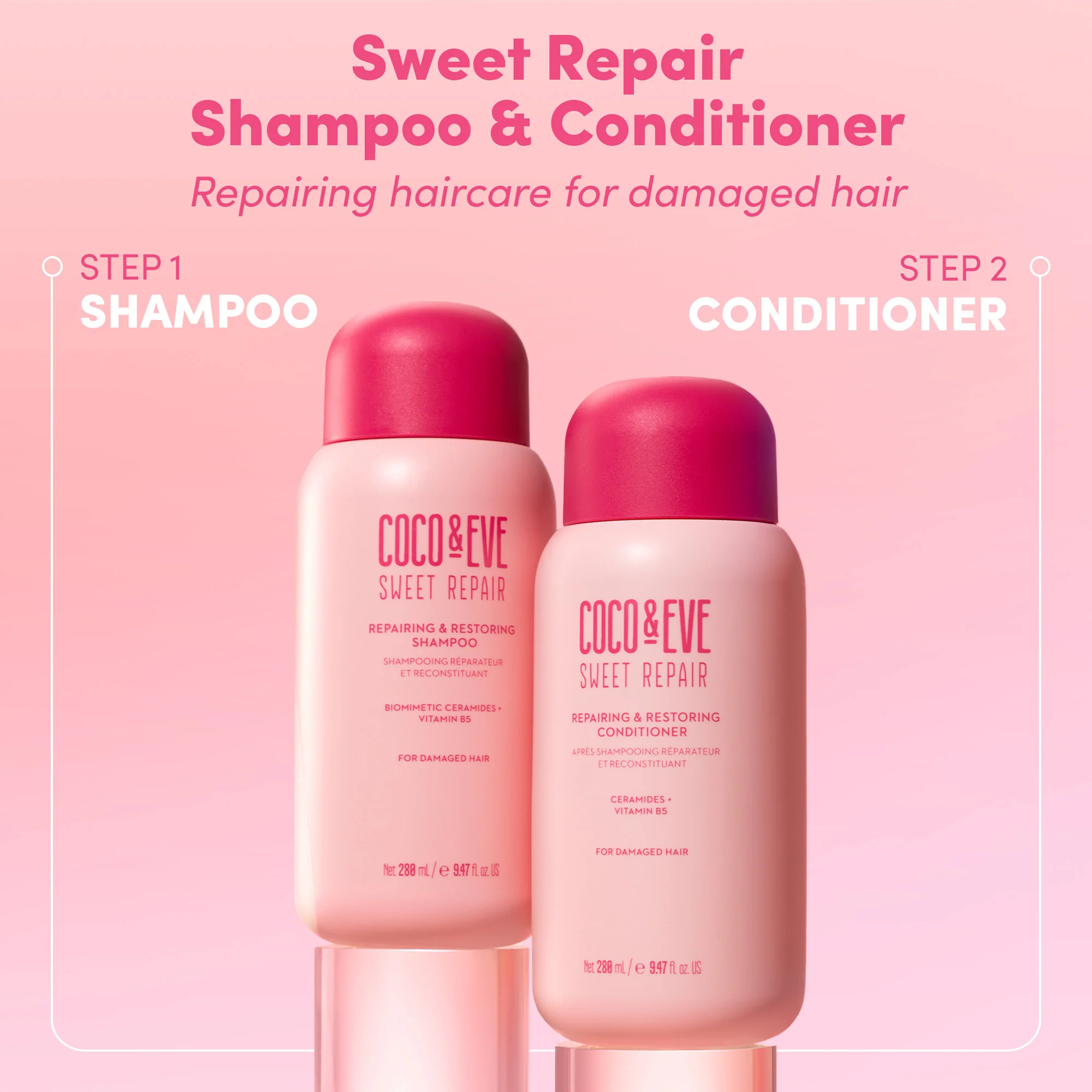 Coco & Eve Sweet Repair Shampoo and Conditioner Duo Kit - Image 5