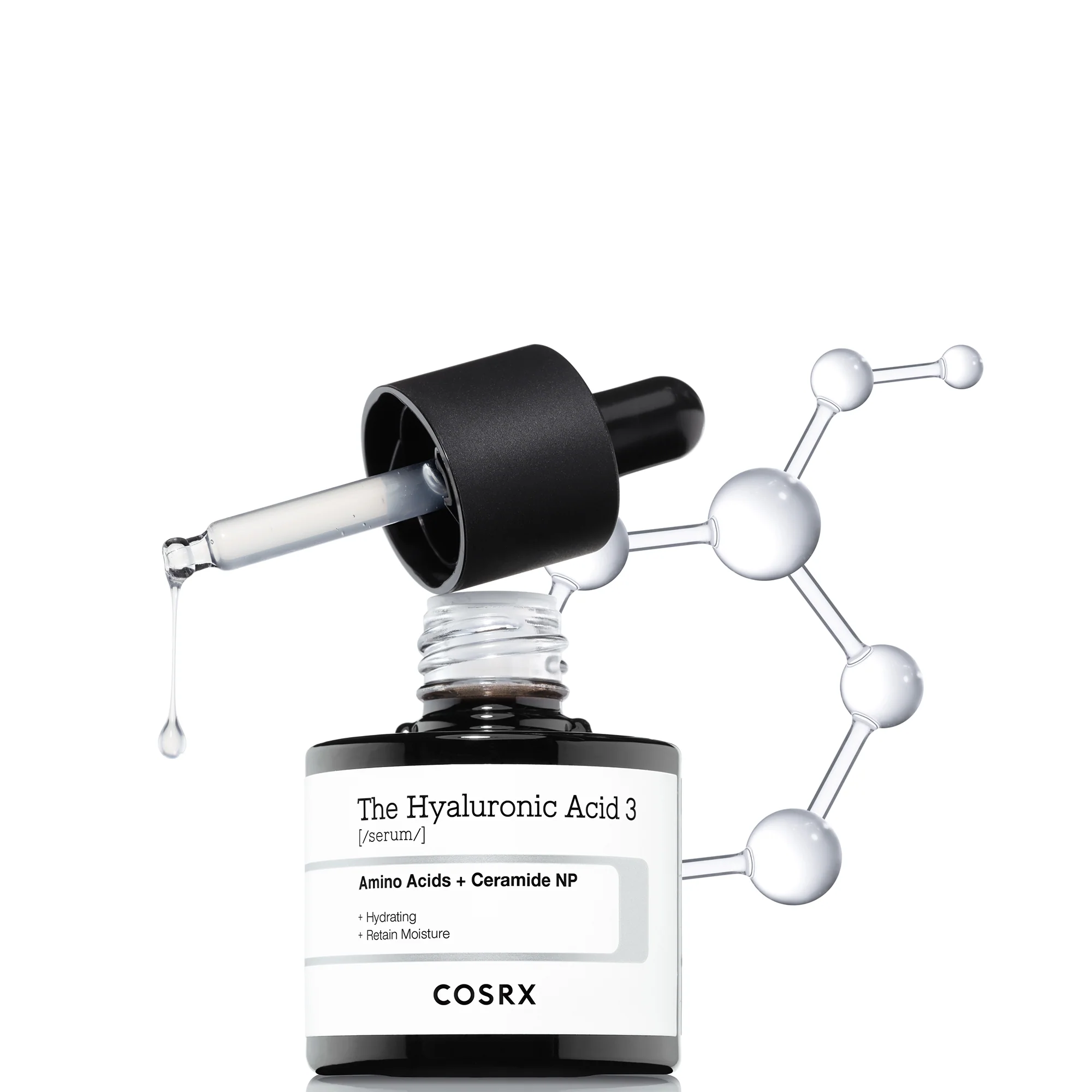 COSRX The Hyaluronic Acid 3 Serum 20ml - Image 2
