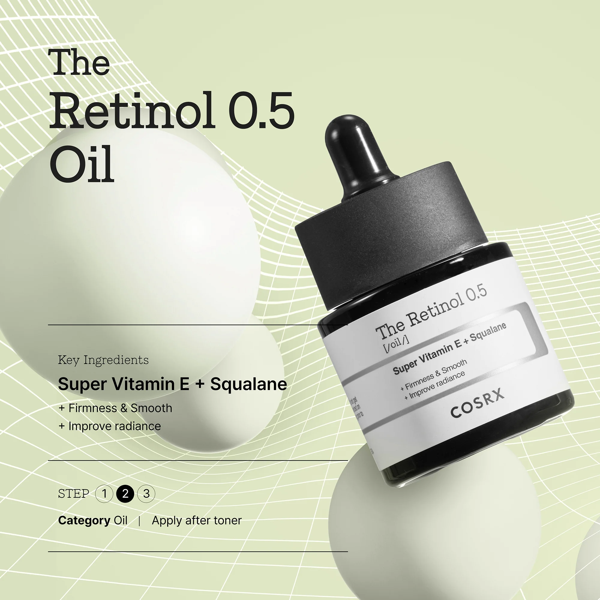 COSRX The Retinol 0.5 Oil 20ml - Image 2