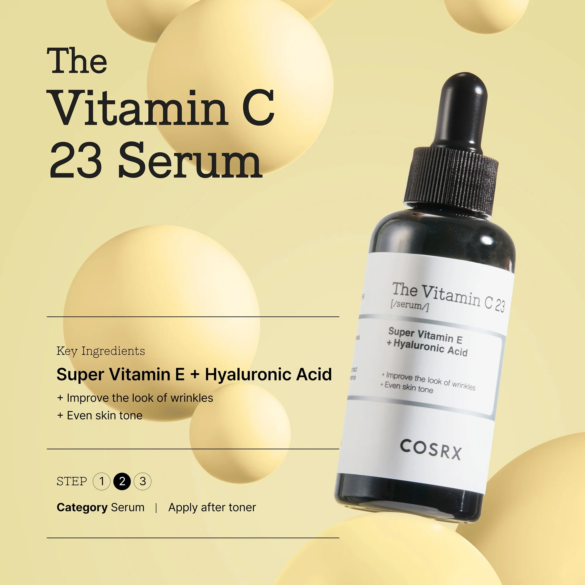COSRX The Vitamin C 23 Serum 20ml - Image 2
