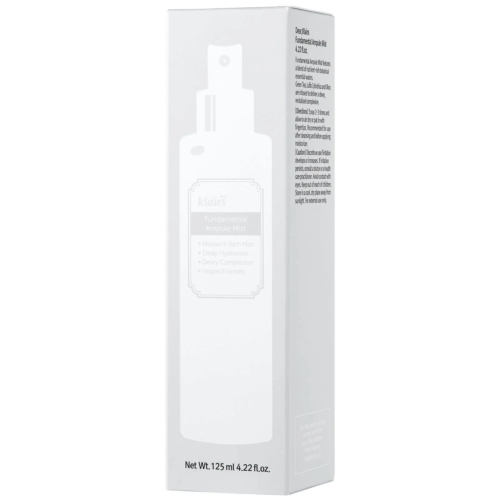 Dear, Klairs Fundamental Ampule Mist 125ml - Image 2