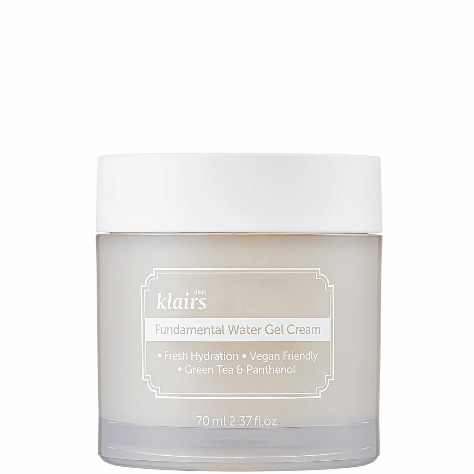 Dear, Klairs Fundamental Water Gel Cream 70ml