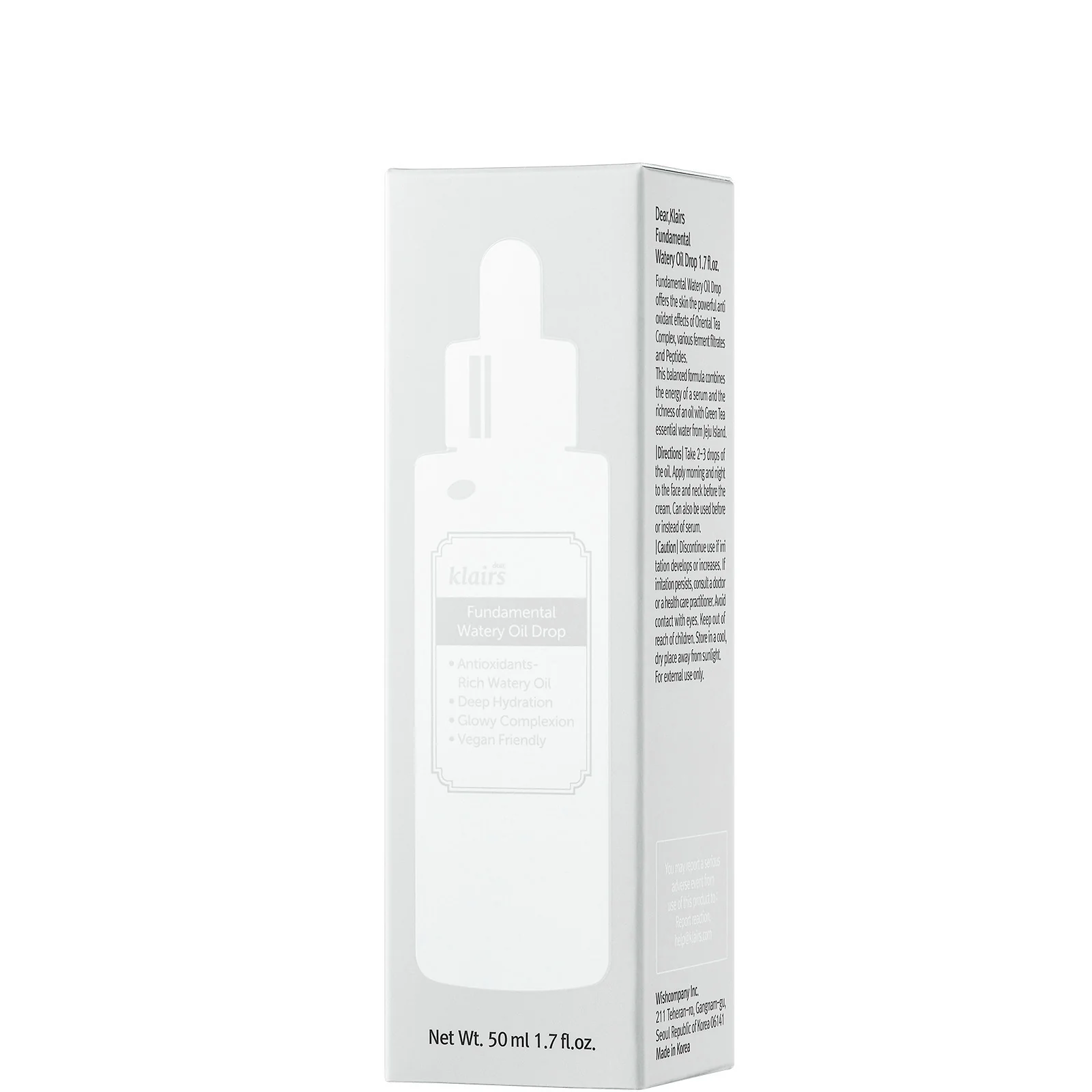 Dear, Klairs Fundamental Watery Oil Drop 50ml - Image 3