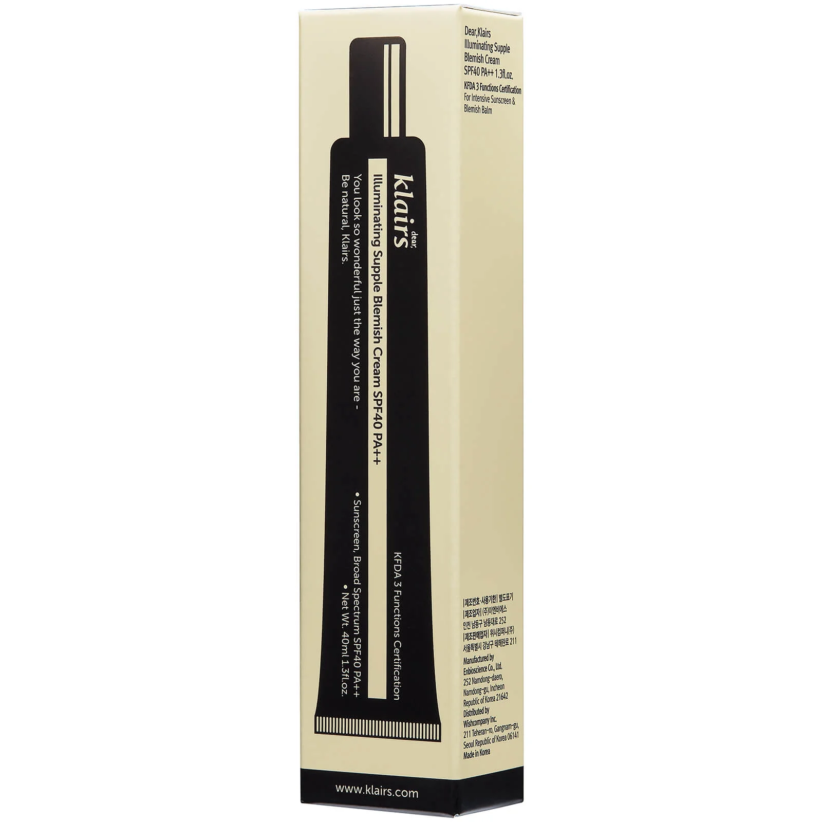 Dear, Klairs Illuminating Supple Blemish Cream SPF40 PA++ 40ml - Image 2